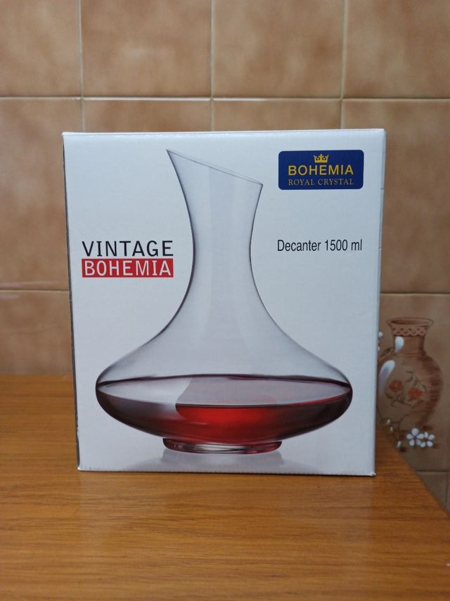 Decantador de vino