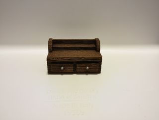 Escritorio pintado para juegos de rol, dioramas