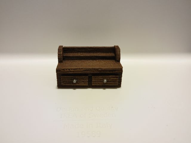 Escritorio pintado para juegos de rol, dioramas
