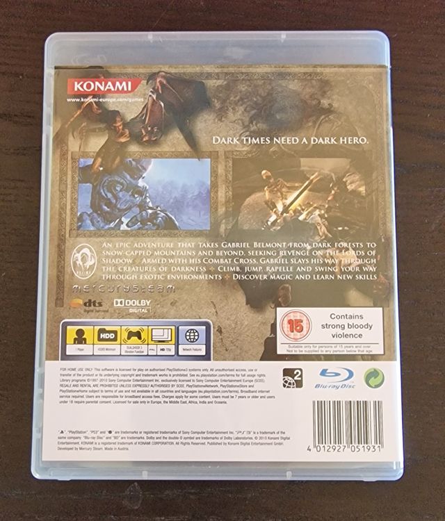 Castlevania Lords of shadow PS3