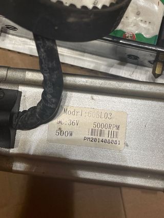 Motor monopatín electrico