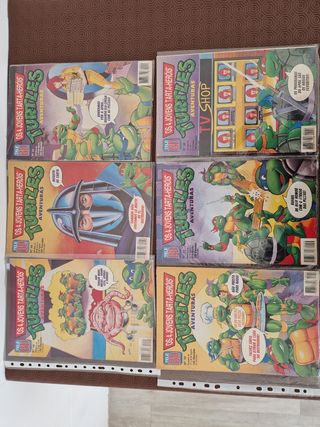 Tartarugas ninja coleção completa 1991 BD