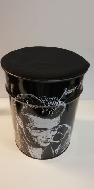 PUFF CUBO METAL JAMES DEAN