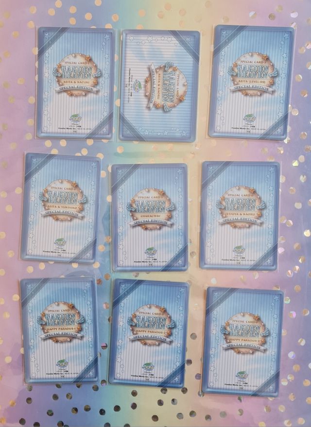 Gakuen Heaven Prism card set
