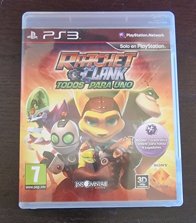 Ratchet Clank Todos para uno PS3