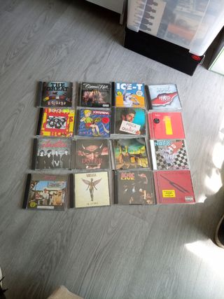 CD's ROCK, PUNK ROCK, HARD ROCK,