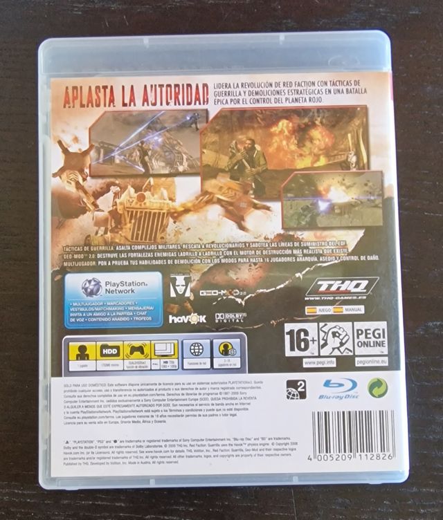 RED FACTION Guerrilla PS3