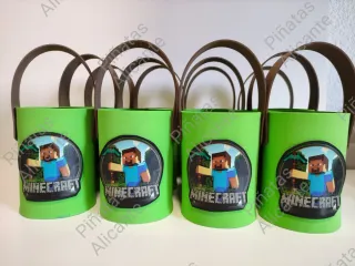 Cestas cumpleaños Minecraft