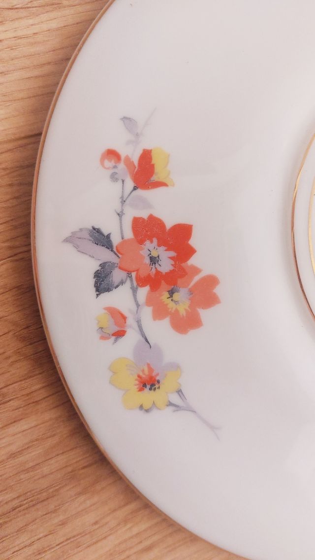 Lote sopera y frutero porcelana de Bavaria