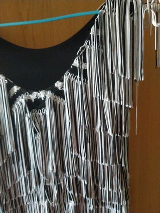 Vestido Flecos Baile
