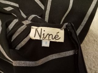 Vestido negro niña.Nine.Talla 8