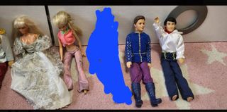 barby, ken, frozen, Disney, príncipe, spiderman...