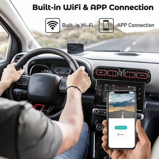 Cámara coche 4K Wifi con SD 32GB