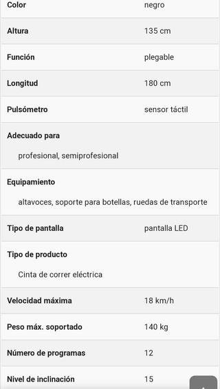 Cinta de correr Bodytone Dt18