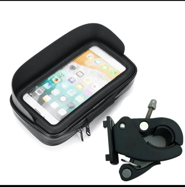 Soporte impermeable de teléfono movil