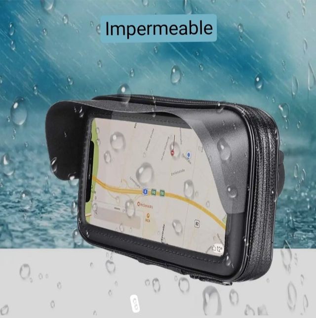 Soporte impermeable de teléfono movil