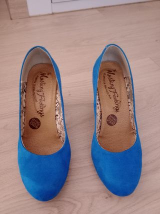 vendo zapatos Mustang de tacon