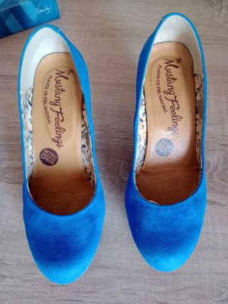 vendo zapatos Mustang de tacon