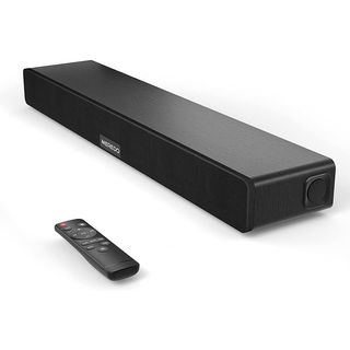 ★ Barra de Sonido 2.1 TV Madera 150W, 71cm