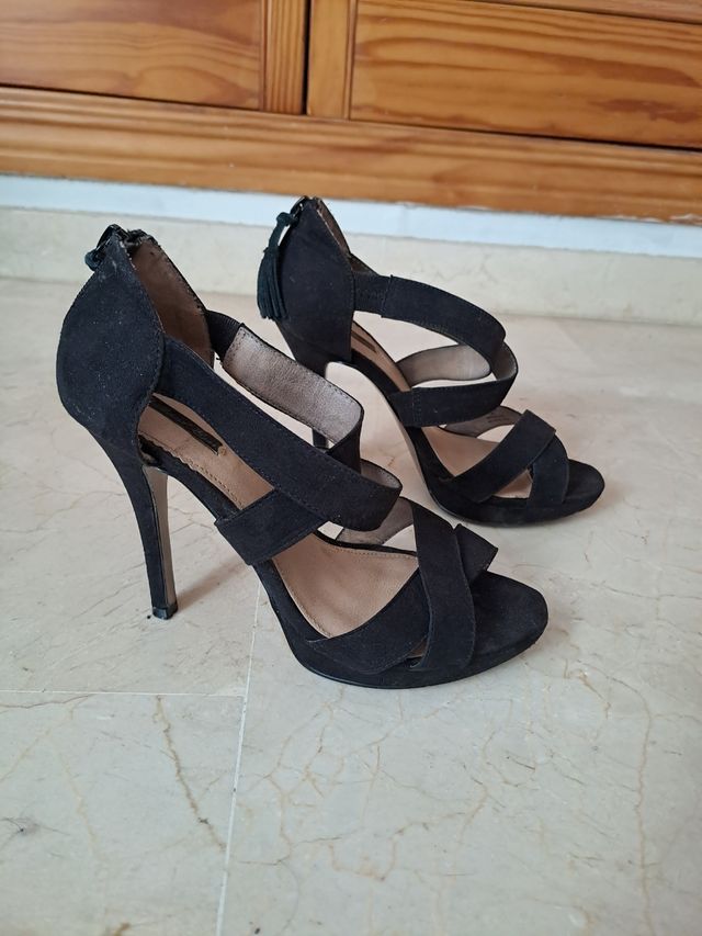 Sandalias tacón de Pull and Bear