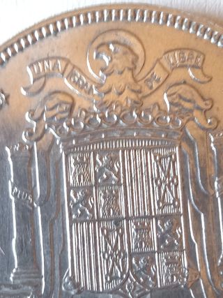 moneda de 5 pesetas de 1949 estrella 49 MBC más . 