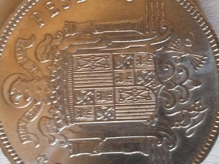 moneda de 5 pesetas de 1949 estrella 49 MBC más . 