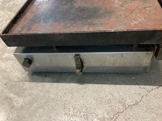 Plancha cocina bar industrial Gas