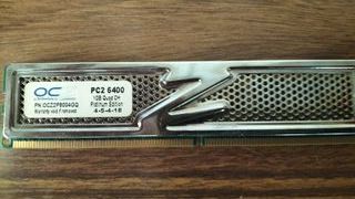 Memoria RAM DDR2 OCZ Platinum Edition 4x1Gb