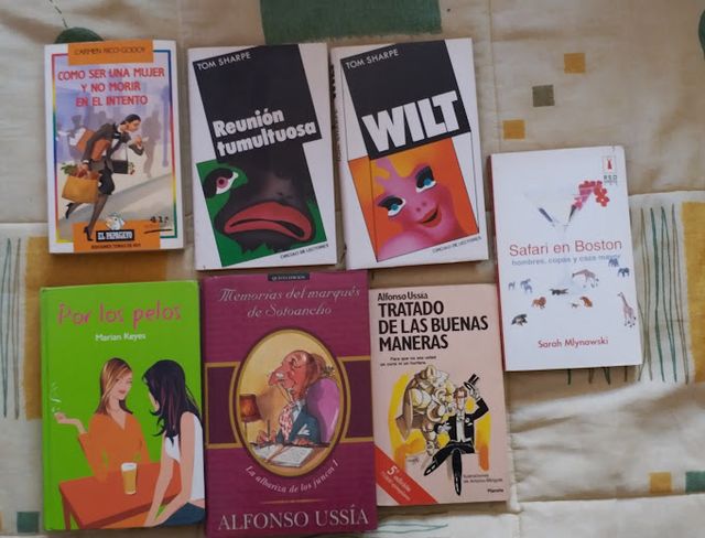 Lote de libros Género comedia