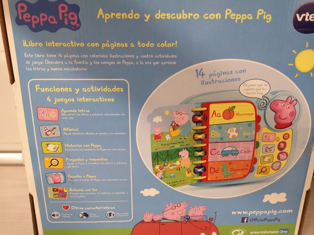Aprendo y descubro con Peppa Pig