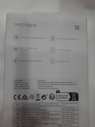 Oppo Band SmartWatch (nuevo sin estrenar)