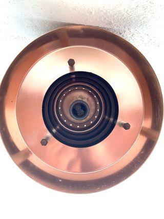 LÁMPARA NÓRDICA VINTAGE DE ALUMINIO