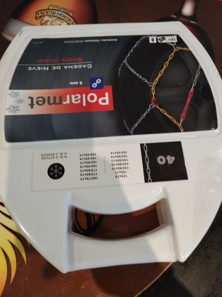 Cadena de Nieve metálica