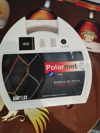 Cadena de Nieve metálica