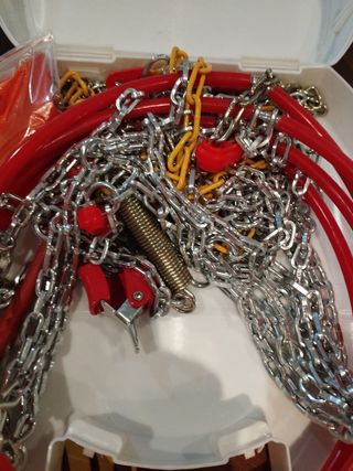 Cadena de Nieve metálica