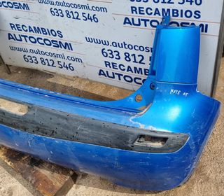 PARAGOLPES TRASERO NISSAN NOTE AÑO 2007 COLOR AZUL