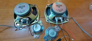 Set 4 altavoces 2 vias Amstrad Fidelity