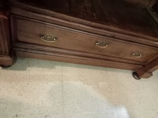 +100 AÑOS ARMARIO CASTAÑO COMPLETO BUEN ESTADO