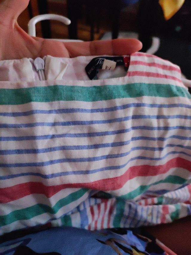 vestido de niña talla 7-8 marca Tizzas