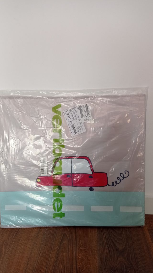 Baul almacenaje juguetes plegable NUEVO!!!