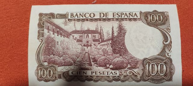 100 pesetas