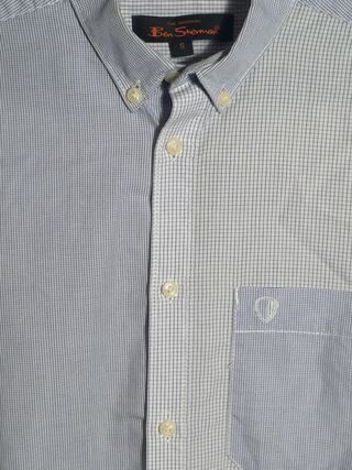 CAMISA BEN SHERMAN, manga larga, pequeña SMALL