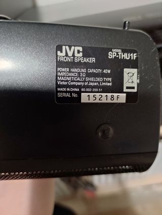 Home Cinema 5.1 JVC reproductor