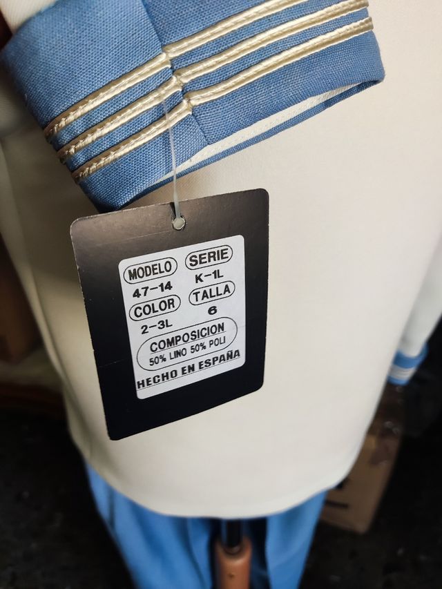 Traje de Comunión Niño Marinero 