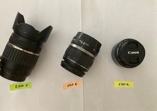 Canon EOS 1000D + 3 OBJETIVOS