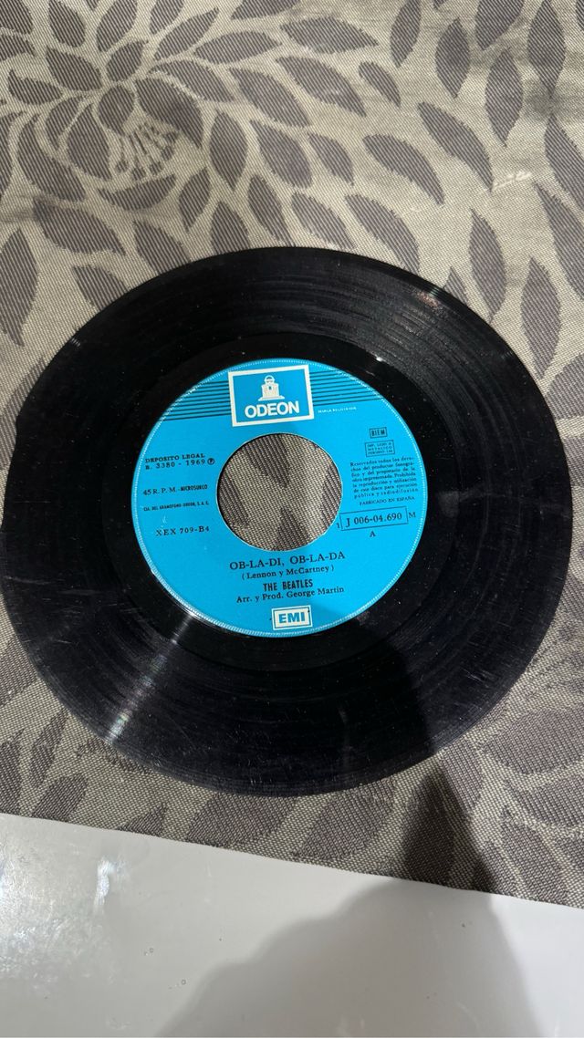 Discos de vinilo de los beatles