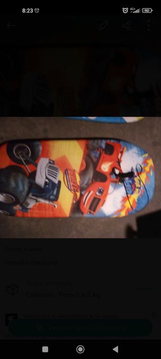 Tabla surf niño