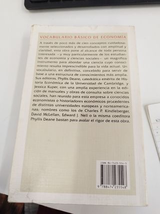 Vocabulario básico de economía 