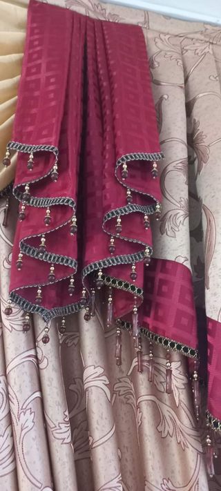 cortinas con cenefas