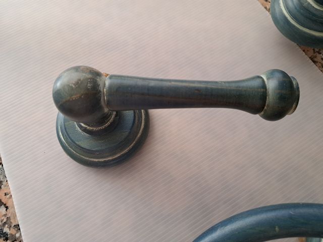 Accesorios baño azules